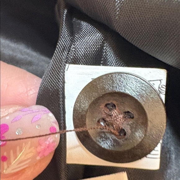 Gray Pinstripe Men's Vest XXL - Picture 8 of 9